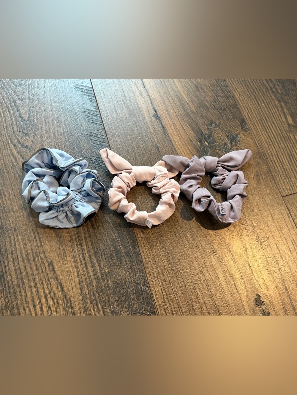 Bundle of Three Lululemon Women’s Hair Scrunchies - Picture 2 of 5